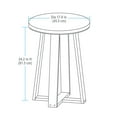 thumbnail image 6 of Better Homes & Gardens Ezra End Table, Light Honey Finish, 6 of 14