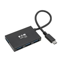 Tripp Lite U460-004-4A-AL USB 3.1 C Hub, 5 Gbps, Aluminum Housing
