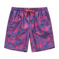 thumbnail image 1 of KAWELL Mens Swim Trunks Quick Dry Swim Shorts with Pockets Funny Beach Shorts, 1 of 2