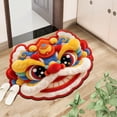 thumbnail image 3 of Cartoon Dance Floor Mat for Living Room and Bathroom Soft Polyester Non- Rug Warm Home Easy Care Practical Absorbent Mat, 3 of 3
