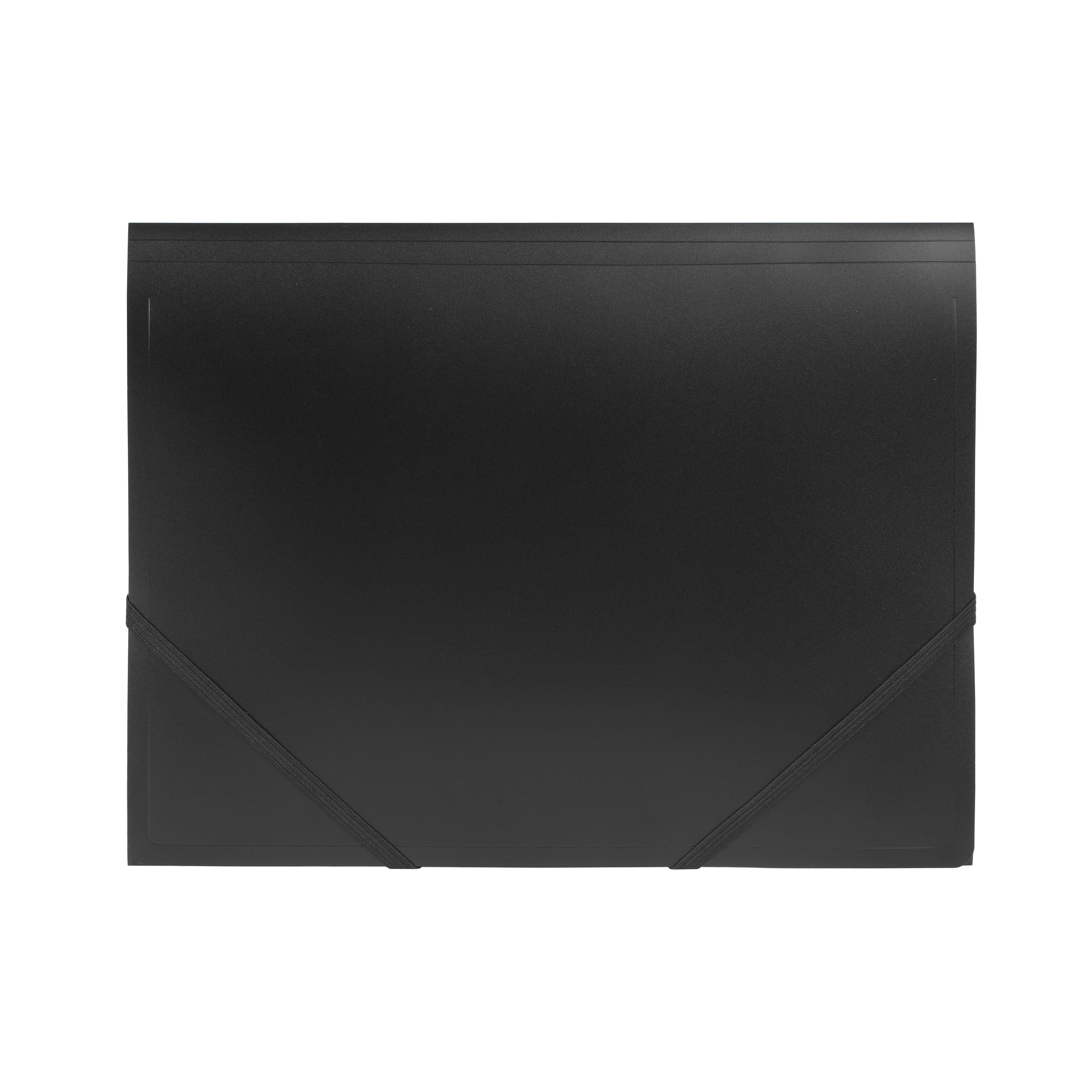 Pen+Gear 3-Inner Flap File Folder, Letter Size, Black