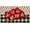 Red Heart, variant on Valentine''s Day Red Heart Decorative Front Door Mat, Buffalo Plaid Polka Dot Farmhouse Doormat Indoor Outdoor Non-Slip Floor Entryway Rug, Anniversary Wedding Home Kitchen Decoration 17x30 Inch