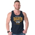 thumbnail image 4 of Dad's World Famous Gym Workout Father Tank Top Sleeveless Tee Men Brisco Brands S, 4 of 6