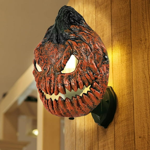 XMMSWDLA Halloween Pumpkin Light Cover - Pumpkin Decorations-Porch & Garage Door Decor for Indoor/Outdoor Holiday Parties
