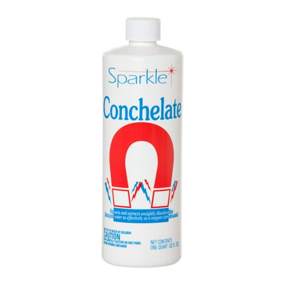 Sparkle Liquid Conchelate Demineralizers  Metal Remover for Swimming Pools - Up to 16,000 Gallons - 3060