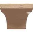 thumbnail image 2 of 5"W x 10"D x 5"H Wide Legacy Rough Cedar Woodgrain TimberThane Corbel, Primed Tan, 2 of 6