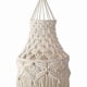 thumbnail image 5 of Macrame Lampshade, Handmade Macrame Lampshade, Chandelier Hanging Lamp Cover For Home, 30 X 80cm, 5 of 5