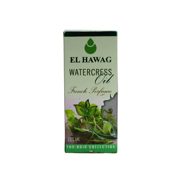 Bonballoon Original Elhawag El Hawag Aceite de berro Nasturtium Officinale Cuidado del cabello (1 paquete = 4,22 oz /125 ml) ??? ??? ???????