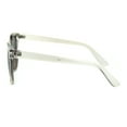 thumbnail image 3 of Minimal Womens Thin Horn Rim Retro Plastic Sunglasses Slate Black, 3 of 4
