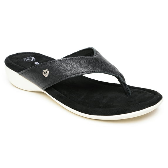 Minnetonka Women's Leather Sienna Thong Sandals