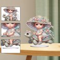 thumbnail image 2 of Painting Desktop Decors 5d Diy Tabletop Decorations Pintura Diamantes Ornamentos Kit Niñas Exquisito para La Oficina en Casa, 2 of 9