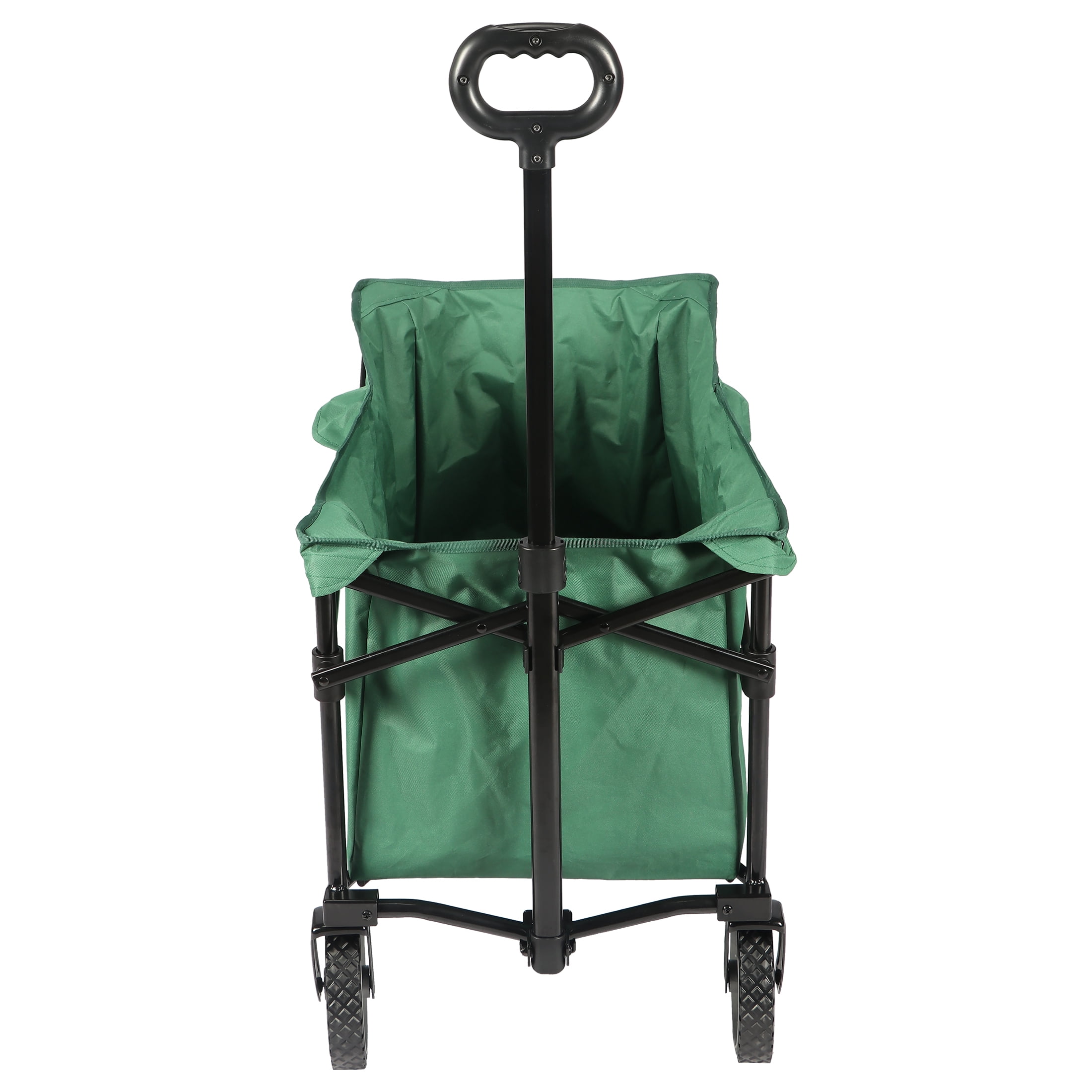 Ozark Trail Multi-Purpose Big Bucket Cart, Green Wagon