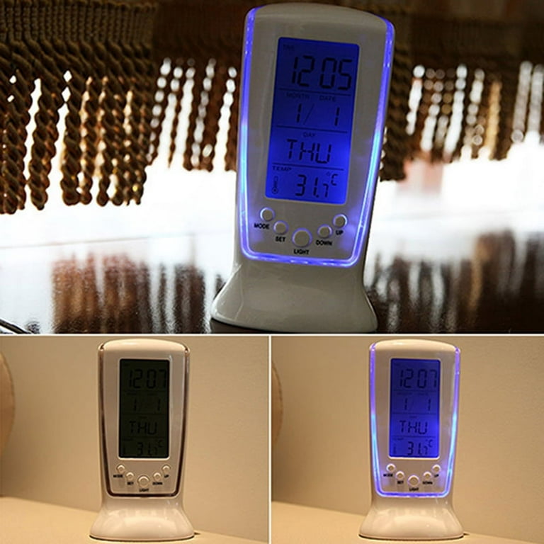 1pc Electronic Timer, 24 Hour Digital Display Square Clock