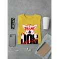thumbnail image 3 of Corgi Fashion Dog T-Shirt Men -Image by Shutterstock, Male Medium, 3 of 4