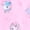 Bermuda Pink, variant on Toddler Girls' Sleeveless Romper with Tulle Skirt, Sizes 12M-5T
