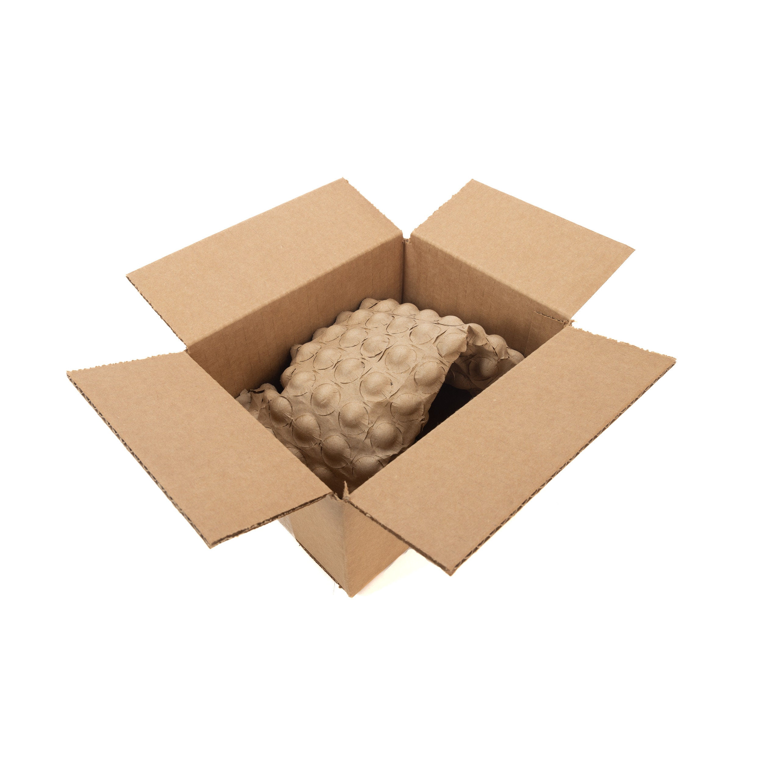 PUBBLE V2 - Paper Cushioning Wrap, 3/4" bubble, 12" x 12" Perf 240' Roll or 225' Sheets