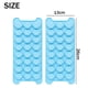 thumbnail image 2 of Paquete de 2 bandejas de hielo de silicona con forma de pata de gato con tapa extraíble, moldes flexibles de cubitos de hielo de fácil liberación para congelador, 2 of 6