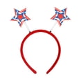 thumbnail image 2 of USA Patriotic Headband Red White Blue Star Hair Accessory Flag Hairband For Women Girls Independence Day Party Decorations, 2 of 9