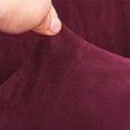 thumbnail image 4 of NEWEEN 1-Piece Luxury Velvet XL Sofa Fit Stretch Slipcover Sofa Cover Washable,Red, 4 of 6