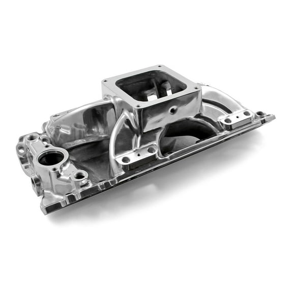 Speedmaster PCE148.1012 Compatible with Chevy BBC 454 Rect Port Dominator w/Inj Ports High Rise Intake Manifold Polished