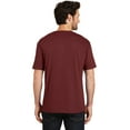 thumbnail image 2 of District Made Mens Perfect Weight Crew Tee-3XL (Sangria), 2 of 6