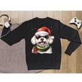 thumbnail image 5 of Hello Winter Bichon Frise Frosty Morning Walk Welcome Snowy Christmas Sweatshirt Unisex Merch Bichons Dog Lovers Gifts Idea - 02018, 5 of 6