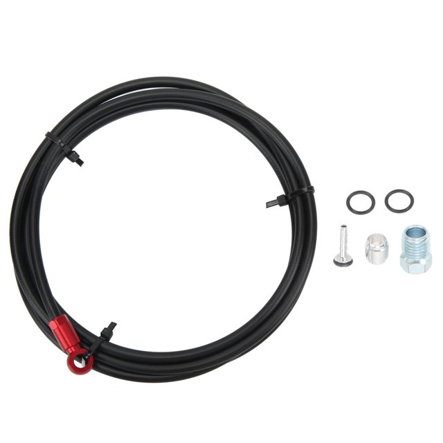 Kit de freno de disco hidráulico DIY para frenos de disco de aceite, manguera roja de 2 m, compatible con la serie Fórmula R1 Conectores de manguera de freno coloridos