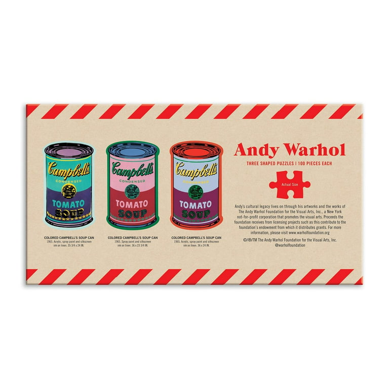 Mini puzzle 100 pièces - Andy Warhol