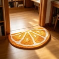 thumbnail image 5 of BSMAT Semicircle Fruit Mat, 16" x 24 " Cute Absorbent Anti-Slip Shower Mat, Summer Welcome Mat for Bathroom Doorway Kitchen Bedroom Bathtub Rug, 5 of 7