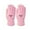 Pink, variant on WREESH Women's Winter Solid Color Warm Touchscreen Gloves Medium and Long Knit Gloves for Everyday Wear Black