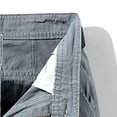thumbnail image 4 of IROINNID Men's Casual Cargo Belt Solid Multi- Pocket Leisure Shorts, 4 of 5