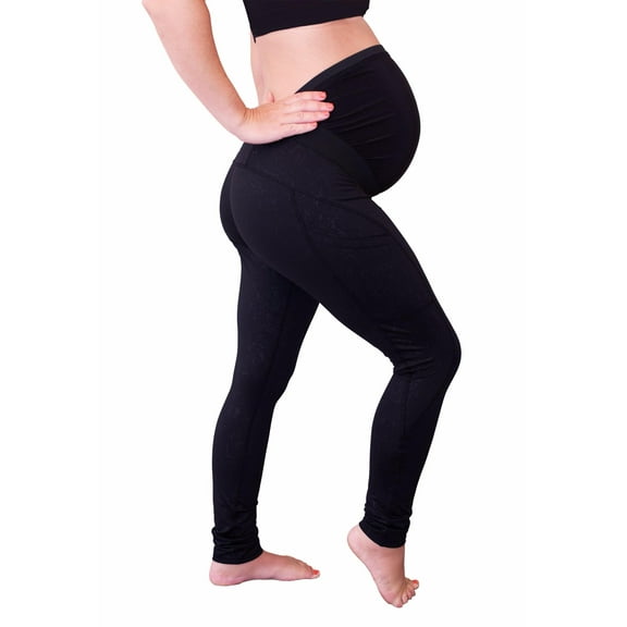 Mumberry® Power Maternity Leggings for Women with Belly Band Support