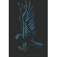 thumbnail image 2 of Harry Potter Ravenclaw Two Puff Ink Men's Black Tee-XS, 2 of 7