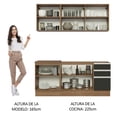 thumbnail image 5 of Cocina Integral Completa Modular Madesa Glamy 180cm MN 05, 5 of 5