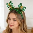 thumbnail image 2 of Gyujnb St. Patrick's Day Headband - Happy St. Patrick's Day Leprechaun Hat Design Irish Festival Party Accessory,One Size, 2 of 4