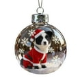 thumbnail image 1 of Hangs Animal 2D Flat Plate Transparent Handmade Winter Series Festival Seasonal Natural Acrylic Decorations, 1 of 4