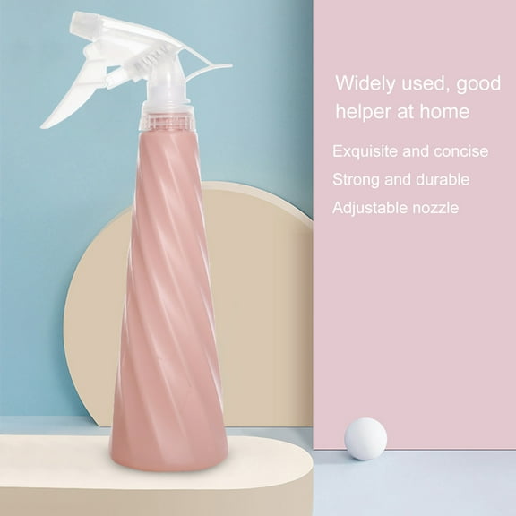 Travelwant 600ML Empty Spray Bottle Refillable Container, Fine Mist Sprayer Trigger Squirt Bottle for Taming Hair, Hair styling, Watering Plants, Showering Pets