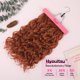 thumbnail image 3 of Extensiones de pelo REECHO Curly, 4 unidades, 40 cm, clip en color rojo cobre, 3 of 7