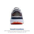 thumbnail image 3 of Brooks Men’s Ghost 16 Neutral Running Shoe - White/Peacoat/Orange - 12.5 Medium, 3 of 5