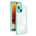 thumbnail image 1 of SaniMore for iPhone 14 Plus Case Ultra Slim Transparent [Never-Yellowing], Rugged PC & TPU Bumpers Cover Built-in Detachable Lens Protector Anti-Fall Shockproof Protective Shell, =Green, 1 of 8