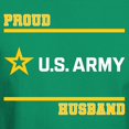 thumbnail image 3 of CafePress - Proud Army Husband White And Gold T Shirt - Men's Classic Graphic Cotton T-Shirt, 3 of 4