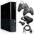 thumbnail image 1 of Microsoft - Console Xbox 360 Modèle E 4 Go avec Deux Manettes Retrofam - Noir (Remis à Neuf), 1 of 5