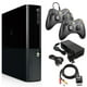 thumbnail image 1 of Microsoft Xbox 360 Console Model E 250GB with Two Retrofam Controllers Black (Refurbished), 1 of 5