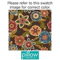 thumbnail image 3 of Pillow Perfect Indoor/Outdoor Annie Wicker Loveseat Cushion, Chocolate, 3 of 6