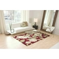 thumbnail image 4 of 7' x 10'  Wool Red Area Rug, 4 of 4