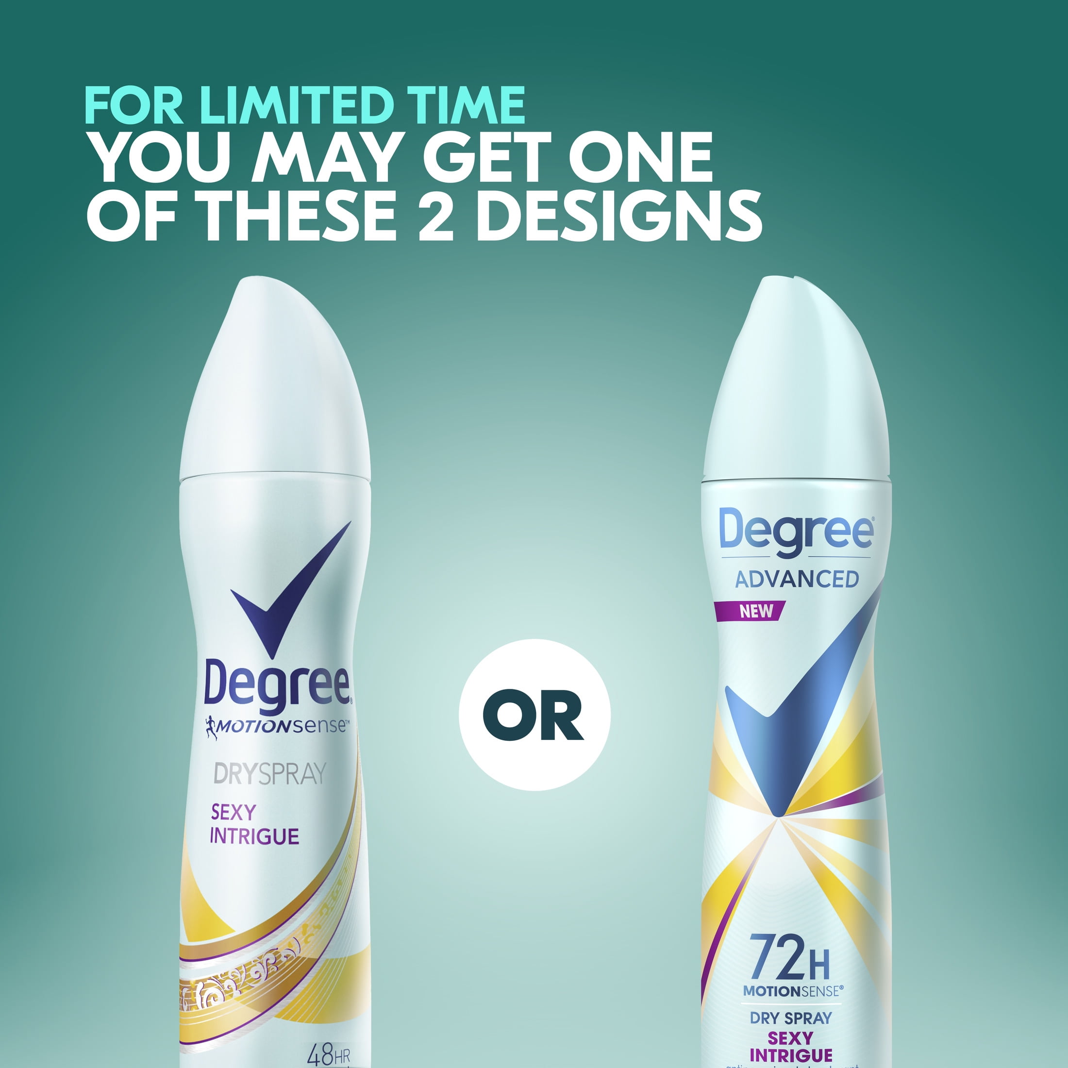 Degree Antiperspirant Deodorant Dry Spray Twin Pack 3.8 oz Long