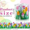thumbnail image 3 of ABODELINE Spring Bulletin Board Border Colorful Tulip Shape Die Cut Trim Border Roll for Spring Floral Party Classroom Chalkboard School Decor, 2.75in x 32.8ft, 3 of 7