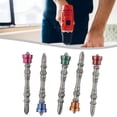 thumbnail image 3 of 5x/kit Colored Magnetic Coil Screwdriver Set Extractor Remover Cross-Drill-Bit, 3 of 7