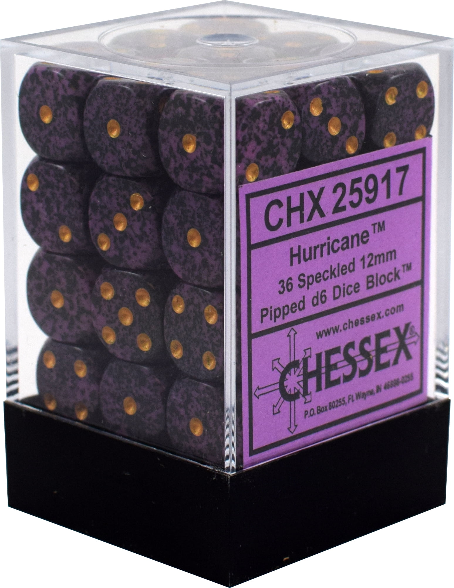 Chessex Chessex Speckled Hurricane W6 12mm Cubo Set CHX25917 