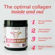 Zhou Collagen Peptides Hydrolyzed Protein Powder | Grass Fed, Pasture Raised | Unflavored, Hormone-Free, Non-GMO |18 Ounce